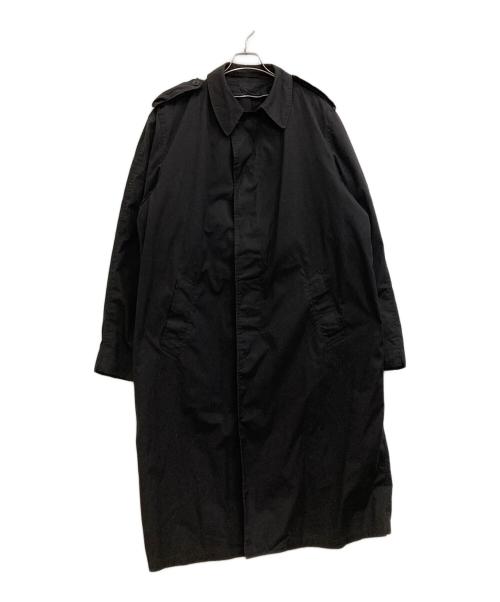 U'S NAVY（アメリカ海軍）U'S NAVY (アメリカ海軍) ステンカラーコート ブラック サイズ:XLの古着・服飾アイテム