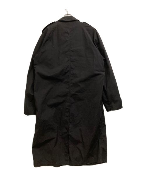 U'S NAVY（アメリカ海軍）U'S NAVY (アメリカ海軍) ステンカラーコート ブラック サイズ:XLの古着・服飾アイテム
