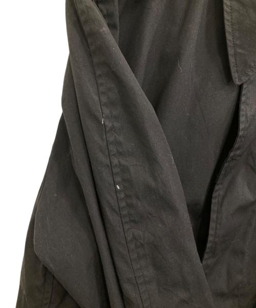 U'S NAVY（アメリカ海軍）U'S NAVY (アメリカ海軍) ステンカラーコート ブラック サイズ:XLの古着・服飾アイテム