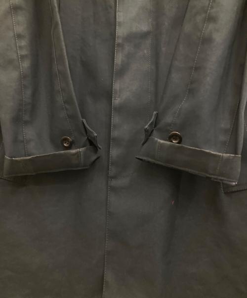 GUCCI（グッチ）GUCCI (グッチ) ステンカラーコート ネイビー サイズ:44の古着・服飾アイテム