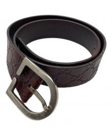 GUCCI（グッチ）の古着「GGベルト」｜ブラウン