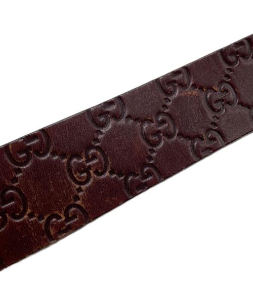 GUCCI（グッチ）GUCCI (グッチ) GGベルト ブラウンの古着・服飾アイテム