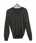 GUCCIグッチ）の古着「Vネックニット」｜グレー
