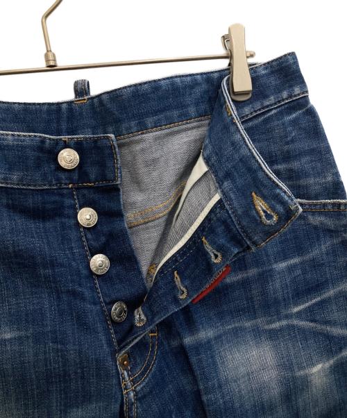 DSQUARED2（ディースクエアード）DSQUARED2 (ディースクエアード) デニムパンツ インディゴ サイズ:48の古着・服飾アイテム