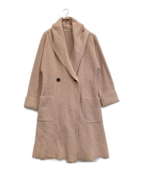 EPOCA（エポカ）EPOCA (エポカ) ウールニットコート ピンク サイズ:40の古着・服飾アイテム