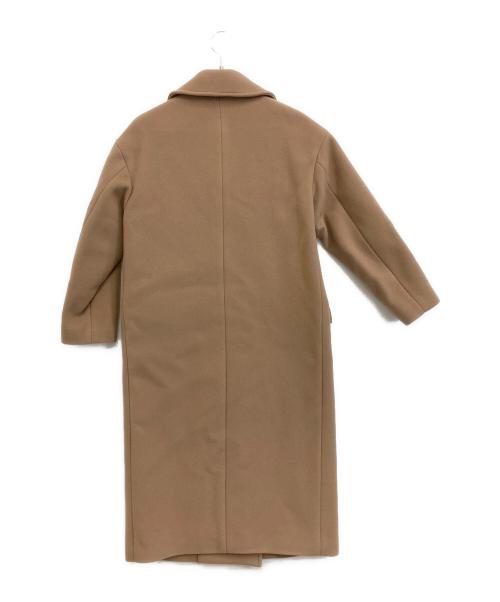 Noble（ノーブル）Noble (ノーブル) カシミヤ混コート ブラウン サイズ:36 未使用品の古着・服飾アイテム