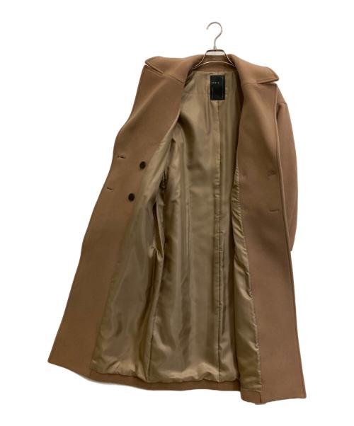Noble（ノーブル）Noble (ノーブル) カシミヤ混コート ブラウン サイズ:36 未使用品の古着・服飾アイテム