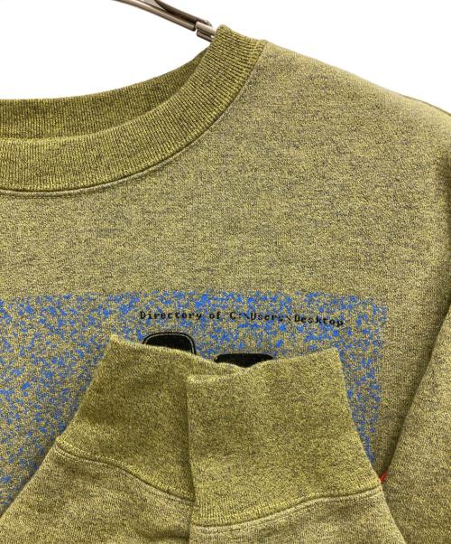 C.E（シーイー）C.E (シーイー) HEATHER CREW NECK グリーン サイズ:Mの古着・服飾アイテム
