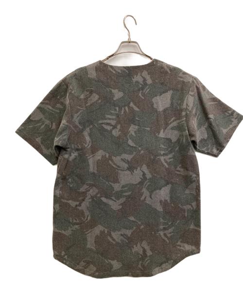 stussy（ステューシー）stussy (ステューシー) ベースボールシャツ オリーブ サイズ:Mの古着・服飾アイテム