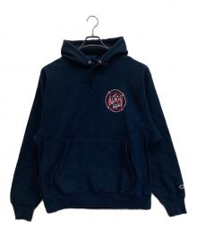 Champion REVERSE WEAVE（チャンピオン リバース ウィーブ）の古着「パーカー」｜ネイビー