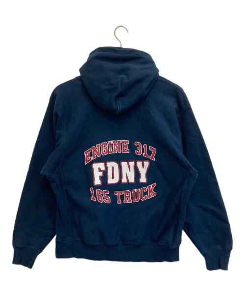 Champion REVERSE WEAVE（チャンピオン リバース ウィーブ）Champion REVERSE WEAVE (チャンピオン リバース ウィーブ) パーカー ネイビー サイズ:-の古着・服飾アイテム