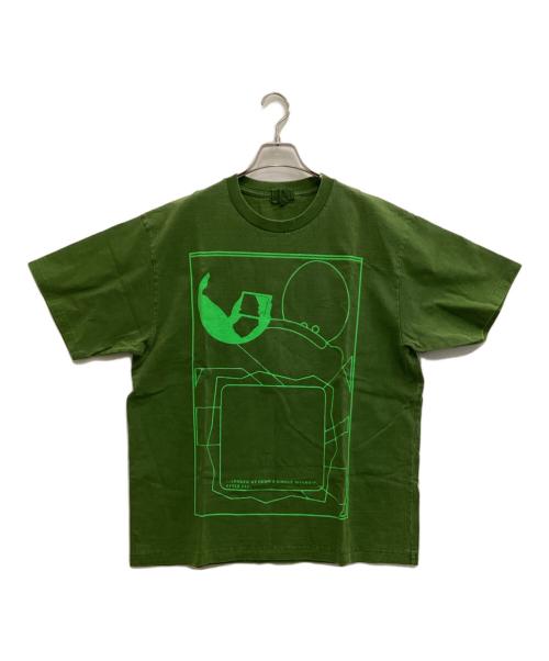 C.E（シーイー）C.E (シーイー) OVERDYE MD NULL PET T グリーン サイズ:Lの古着・服飾アイテム