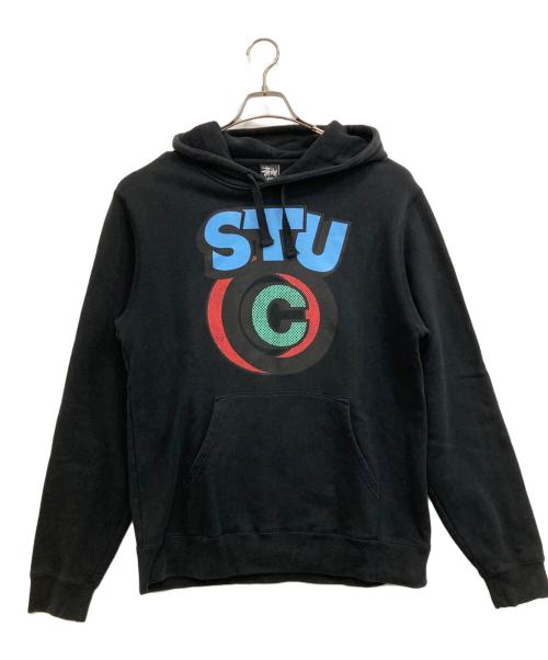 stussy（ステューシー）stussy (ステューシー) パーカー ブラック サイズ:Lの古着・服飾アイテム