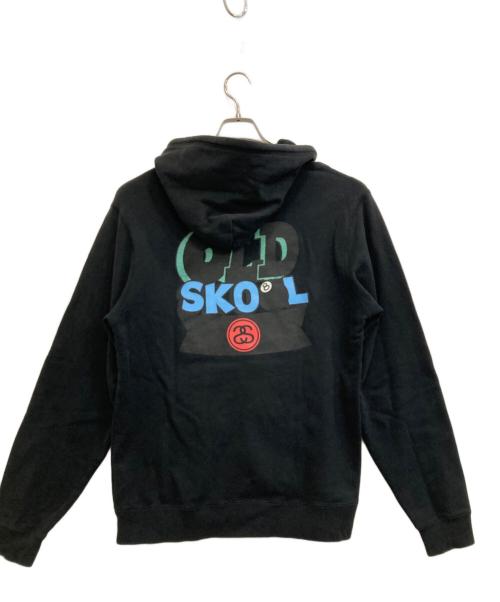 stussy（ステューシー）stussy (ステューシー) パーカー ブラック サイズ:Lの古着・服飾アイテム