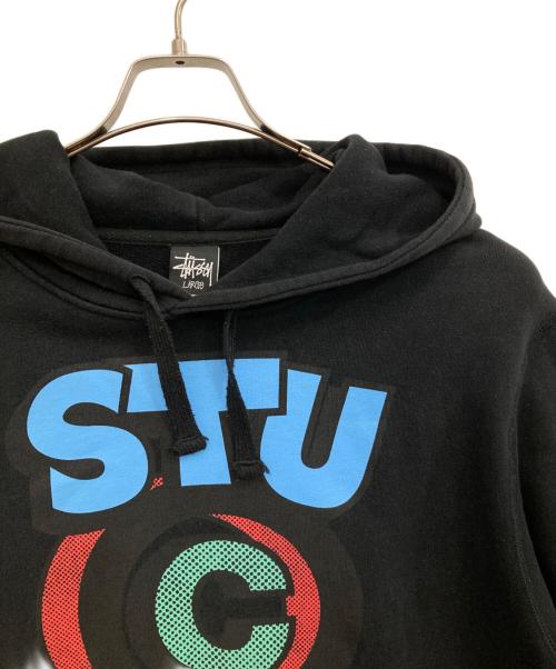 stussy（ステューシー）stussy (ステューシー) パーカー ブラック サイズ:Lの古着・服飾アイテム