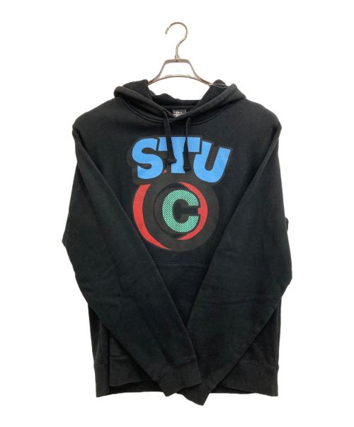 stussy（ステューシー）stussy (ステューシー) パーカー ブラック サイズ:Lの古着・服飾アイテム