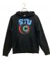 stussy（ステューシー）の古着「パーカー」｜ブラック