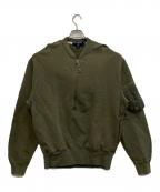 POLO SPORTポロスポーツ）の古着「ハーフジップスウェット」｜オリーブ
