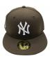 New Era (ニューエラ) キャップ ブラウン：5000円