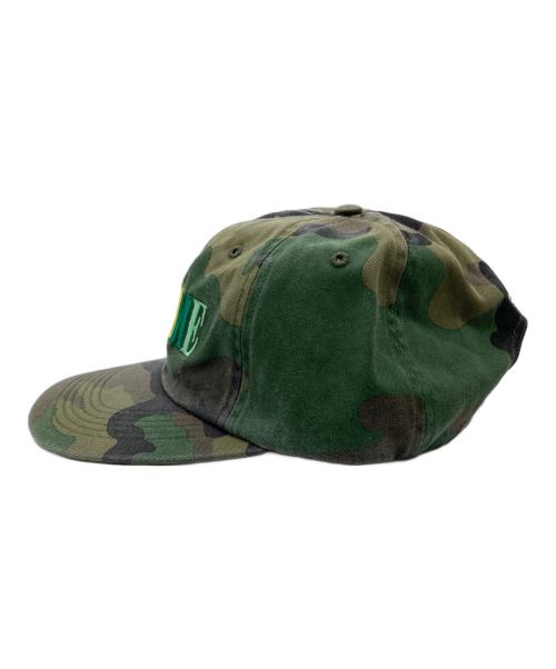 SUPREME（シュプリーム）SUPREME (シュプリーム) カモフラキャップ オリーブの古着・服飾アイテム