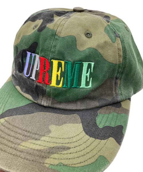 SUPREME（シュプリーム）SUPREME (シュプリーム) カモフラキャップ オリーブの古着・服飾アイテム