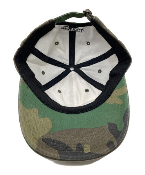 SUPREME（シュプリーム）SUPREME (シュプリーム) カモフラキャップ オリーブの古着・服飾アイテム