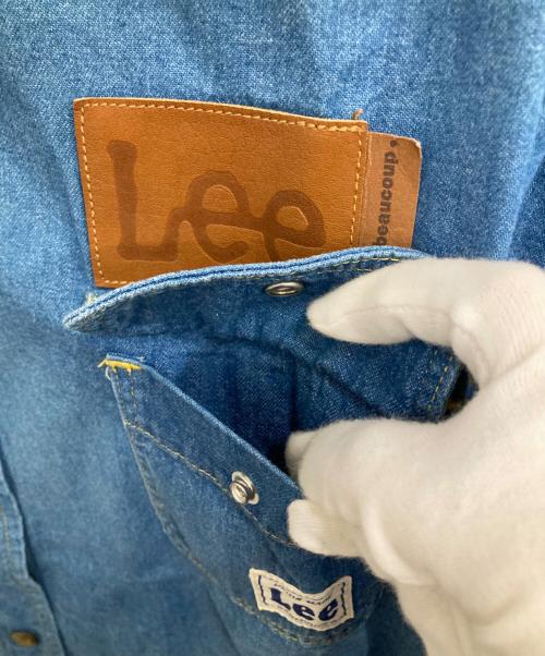 LEE（リー）LEE (リー) mercibeaucoup (メルシーボークー) デニムシャツ インディゴ サイズ:Mの古着・服飾アイテム