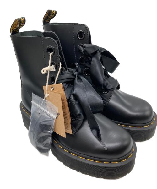 Dr.Martens（ドクターマーチン）Dr.Martens (ドクターマーチン) レースアップ6ホールブーツ ブラック サイズ:UK6の古着・服飾アイテム