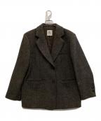 Sea Room lynn×AOI IHARAシールームリン×アオイイハラ）の古着「ウールテーラードジャケット」｜ブラウン