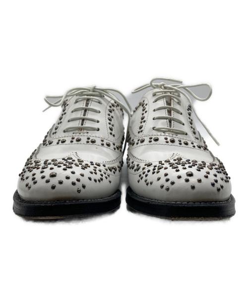 CHURCH'S（チャーチ）CHURCH'S (チャーチ) Burwood WINGTIP MET2 ホワイト サイズ:SIZE 35 1/2の古着・服飾アイテム