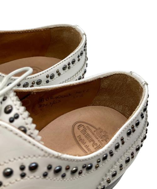 CHURCH'S（チャーチ）CHURCH'S (チャーチ) Burwood WINGTIP MET2 ホワイト サイズ:SIZE 35 1/2の古着・服飾アイテム
