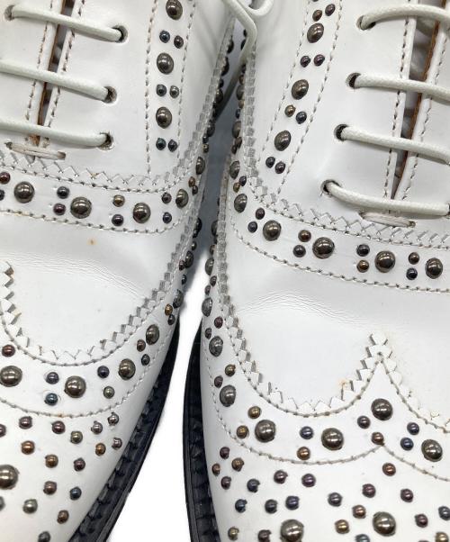 CHURCH'S（チャーチ）CHURCH'S (チャーチ) Burwood WINGTIP MET2 ホワイト サイズ:SIZE 35 1/2の古着・服飾アイテム