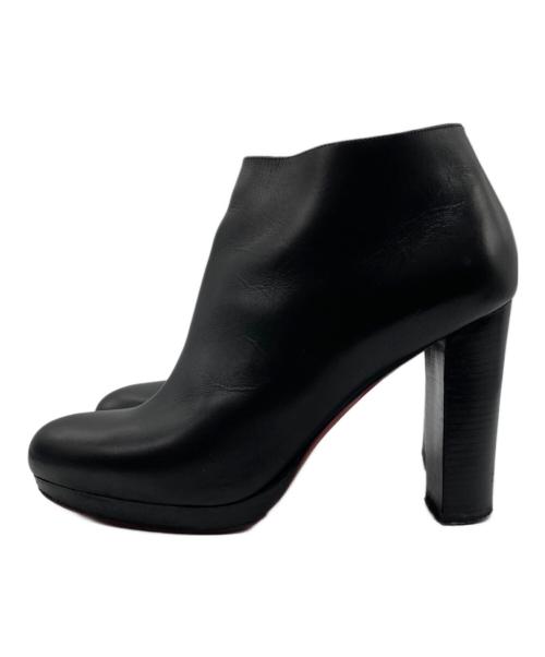 Christian Louboutin（クリスチャン・ルブタン）Christian Louboutin (クリスチャン・ルブタン) ショートブーツ ブラック サイズ:SIZE 35 1/2の古着・服飾アイテム
