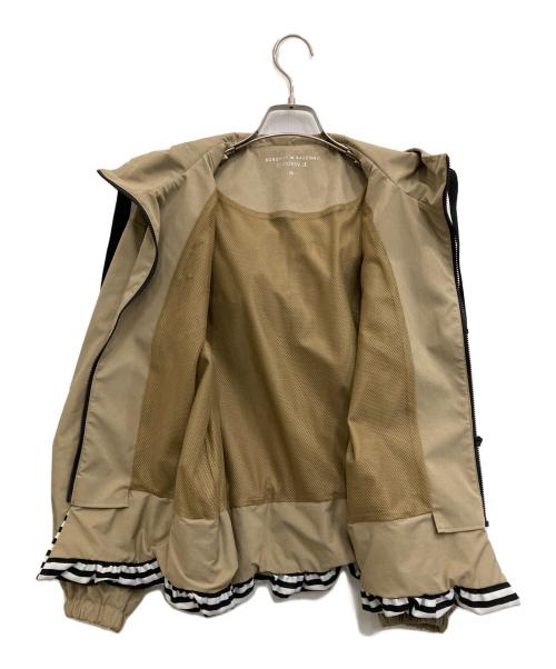 BORDERS at BALCONY（ボーダーズアットバルコニー）BORDERS AT BALCONY (ボーダーズアットバルコニー) DANSKIN AIRY FRILL PARKA ブラウン サイズ:36の古着・服飾アイテム