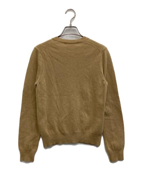 PLAY COMME des GARCONS（プレイコムデギャルソン）PLAY COMME des GARCONS (プレイコムデギャルソン) ウールカーディガン ブラウン サイズ:Sの古着・服飾アイテム