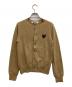 PLAY COMME des GARCONS（プレイコムデギャルソン）の古着「ウールカーディガン」｜ブラウン