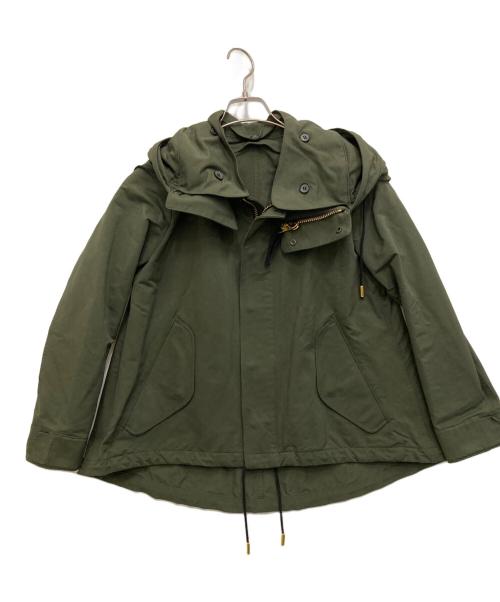 THE RERACS（ザ リラクス）THE RERACS (ザ リラクス) モッズコート オリーブ サイズ:36の古着・服飾アイテム