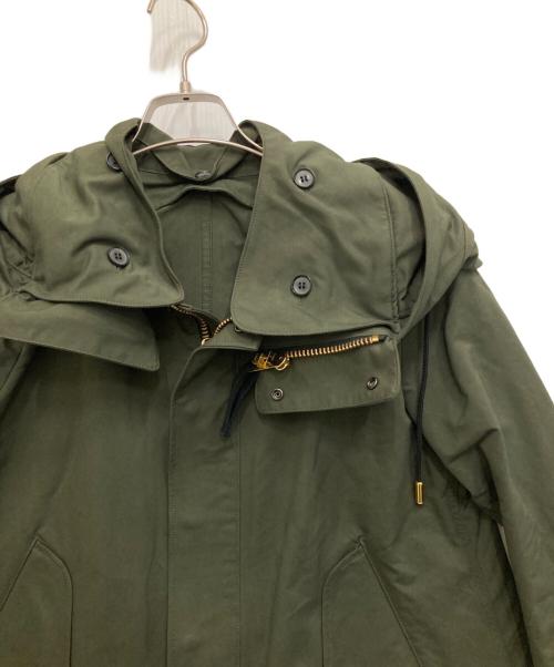 THE RERACS（ザ リラクス）THE RERACS (ザ リラクス) モッズコート オリーブ サイズ:36の古着・服飾アイテム