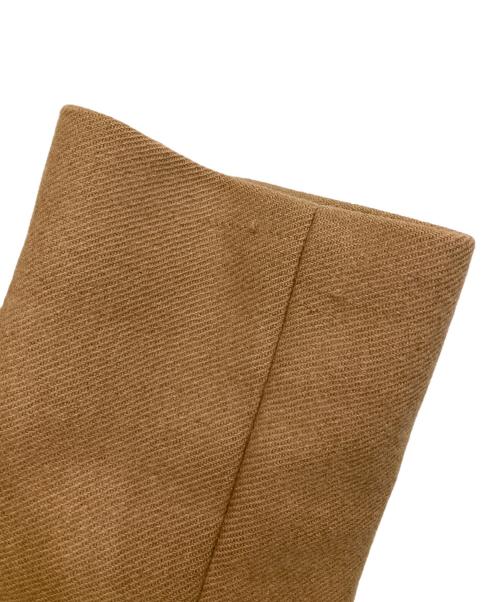 STELLA McCARTNEY（ステラマッカートニー）STELLA McCARTNEY (ステラマッカートニー) ノーカラーコート ブラウン サイズ:38の古着・服飾アイテム