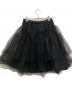 FOXEY NEWYORK (フォクシーニューヨーク) チュールスカート ブラック サイズ:38：7000円