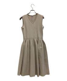 FOXEY（フォクシー）の古着「Dress REFRAN」｜ベージュ