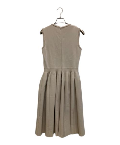 FOXEY（フォクシー）FOXEY (フォクシー) Dress REFRAN ベージュ サイズ:38の古着・服飾アイテム