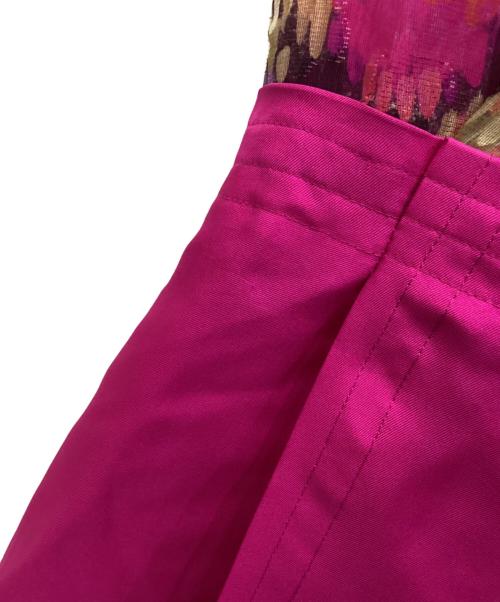 BLAMINK（ブラミンク）BLAMINK (ブラミンク) ノースリーブワンピース ショッキングピンク サイズ:38の古着・服飾アイテム