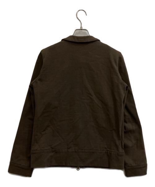 Y's（ワイズ）Y's (ワイズ) ジップアップジャケット ブラウン サイズ:3の古着・服飾アイテム