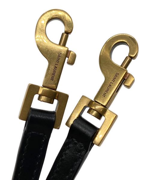 Saint Laurent Paris（サンローランパリ）Saint Laurent Paris (サンローランパリ) LE37 2WAYショルダーバッグ ブラックの古着・服飾アイテム
