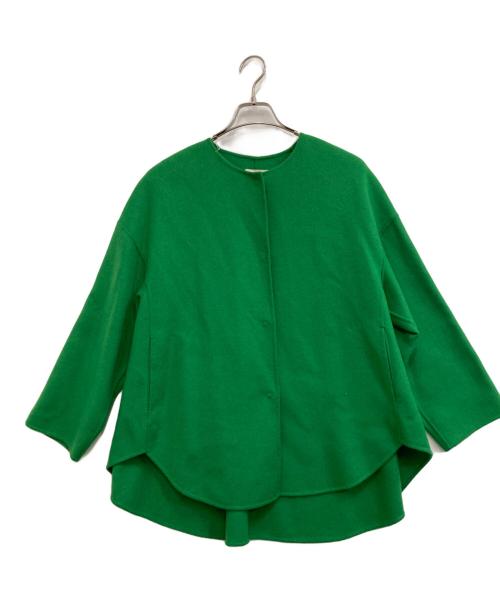 LE PHIL（ル フィル）LE PHIL (ル フィル) ライトリバー ショートコート グリーン サイズ:Fの古着・服飾アイテム