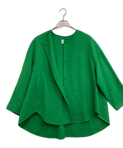 LE PHIL（ル フィル）LE PHIL (ル フィル) ライトリバー ショートコート グリーン サイズ:Fの古着・服飾アイテム