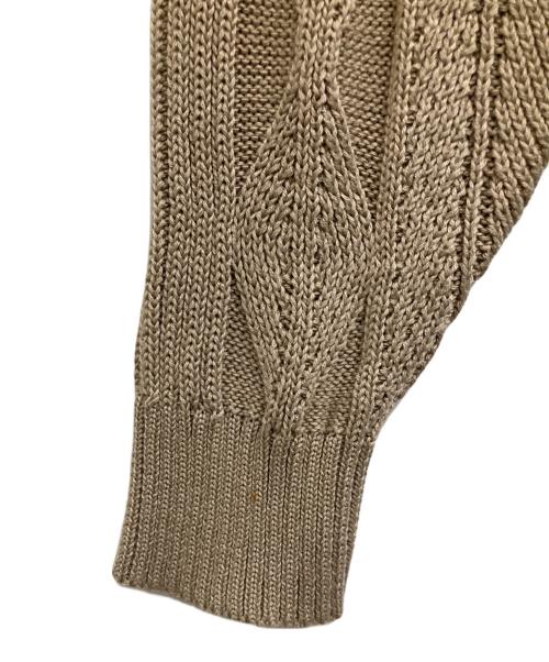 Christian Dior（クリスチャン ディオール）Christian Dior (クリスチャン ディオール) ウールニット ベージュ サイズ:Lの古着・服飾アイテム