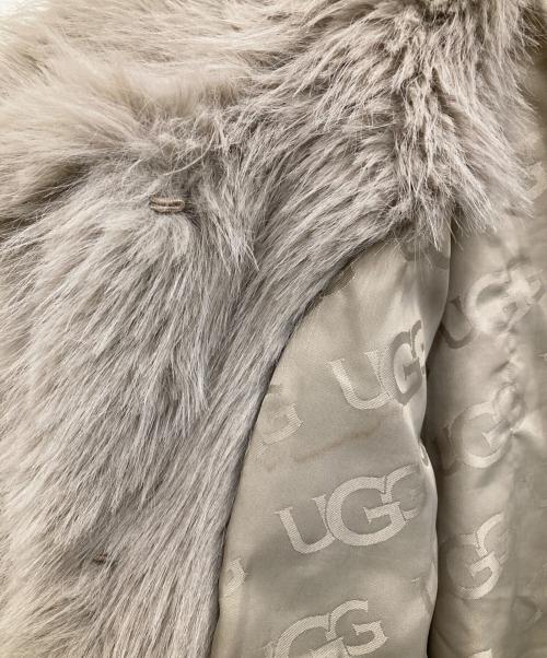 UGG（アグ）UGG (アグ) フェイクファージャケット ベージュ サイズ:Lの古着・服飾アイテム