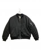 NIKEナイキ）の古着「BOMBER JKT」｜ブラック